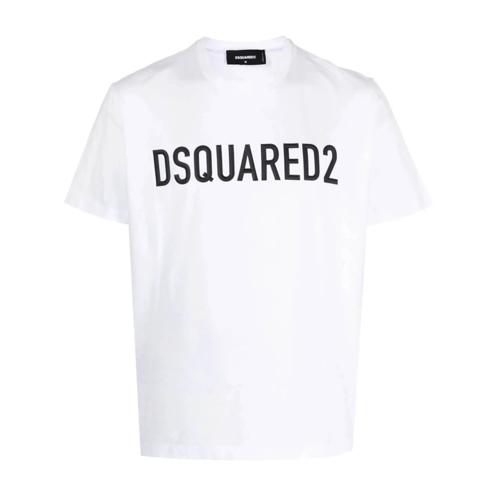 Dsquared2 Men's White Italian Made T-Shirts For