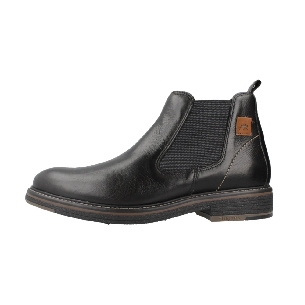 Fluchos Klassiska Chelsea Boots för barn Black, Herr