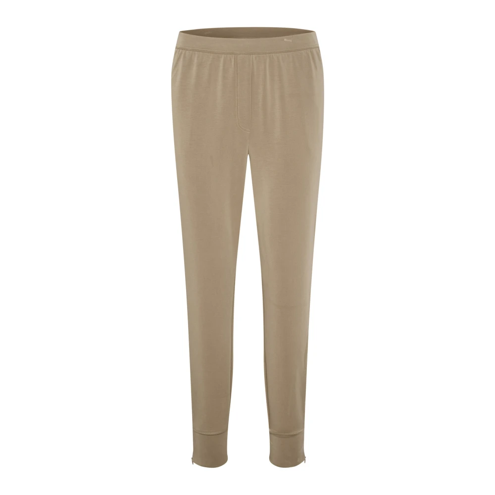 My Essential Wardrobe Relaxed Fit Sweat Pant in Dune Beige Dames