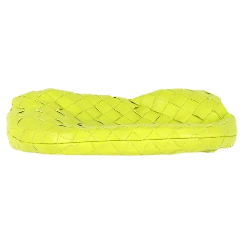 Bottega Veneta Vintage Pre-owned Leather clutches Green Dames