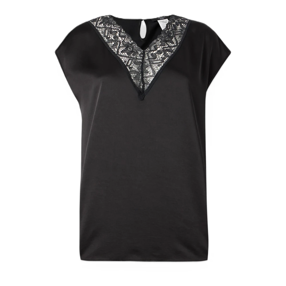 Weekend Max Mara Women's Black Wkdstaffa Top - Sleeveless Tops - S - Tops