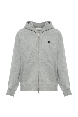 Small Heart Patch Sweatshirt