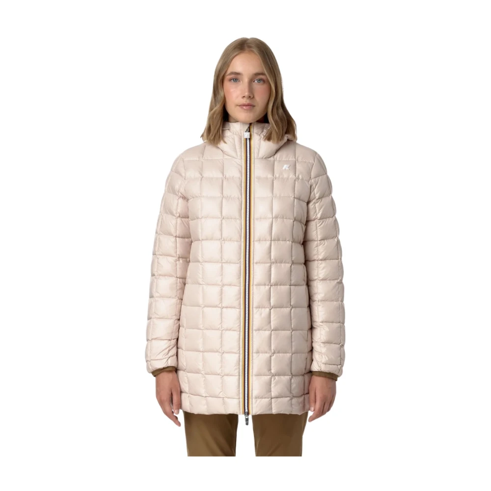 K-way Thermo Dubbele Jas Green Dames