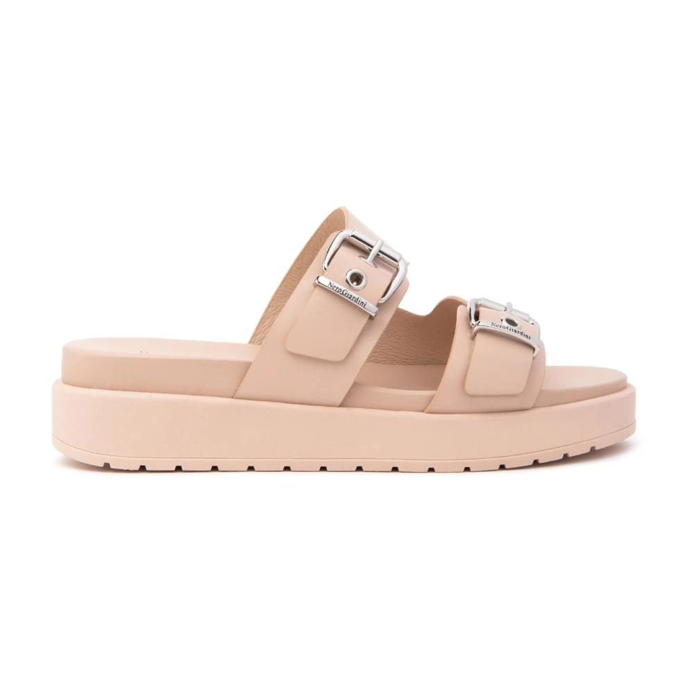 Shoes > Flip Flops & Sliders > Sliders - - Nerogiardini - Modalova