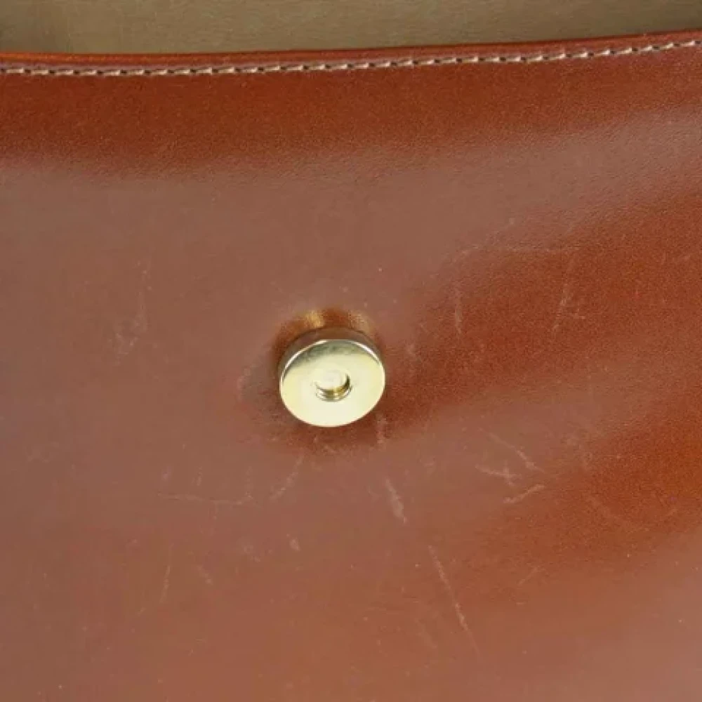 Bally Pre-owned Leather handbags Brown Dames