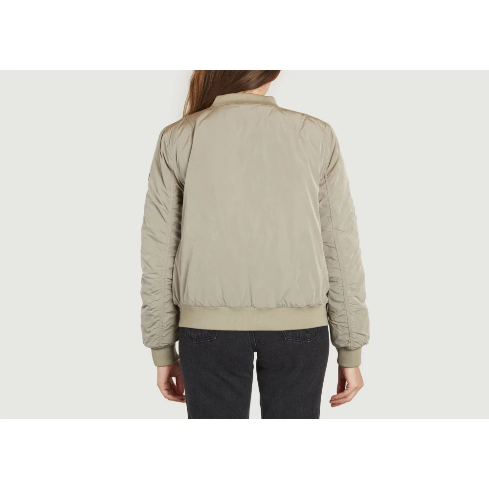 Blonde No.8 Omkeerbare Officier Kraag Jas Beige Dames