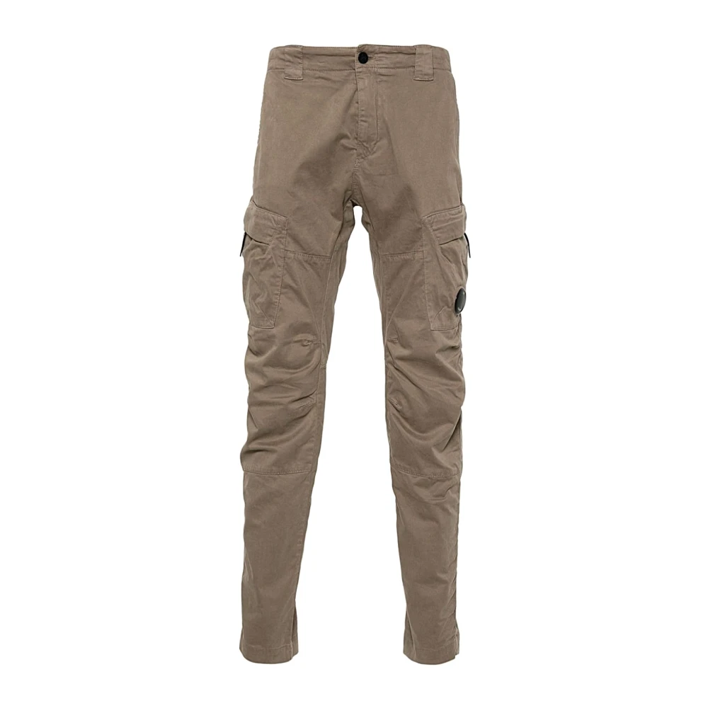 C.P. Company Casual Katoenen Broek Brown Heren