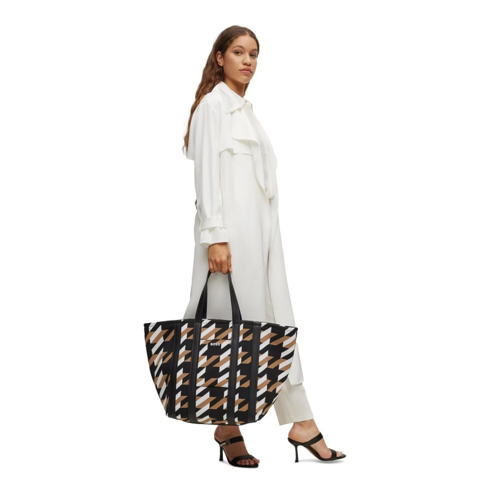 Hugo Boss Stijlvolle Shopper Tote Tas Multicolor Dames