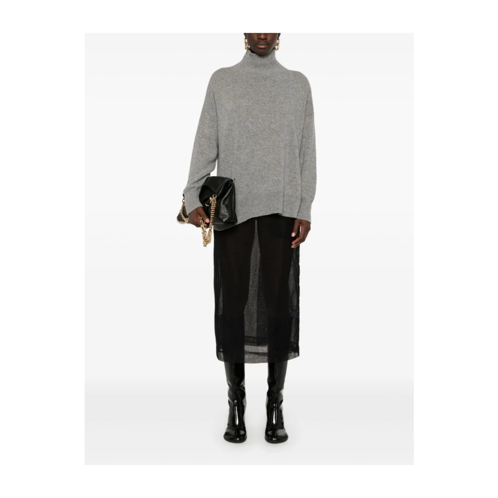 Roberto Collina Grijze Sweaters voor Mannen Gray Dames