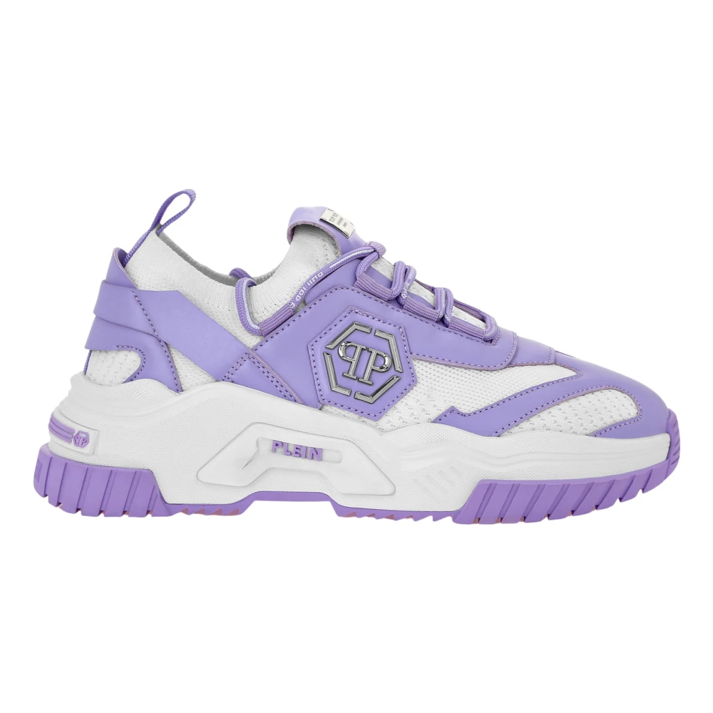 Philipp Plein Predator Low-Top Sneakers Dames Schoenen Paars