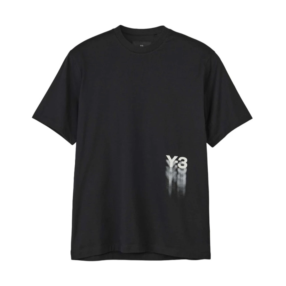 Y-3 Sportief T-shirt met korte mouwen Black Heren