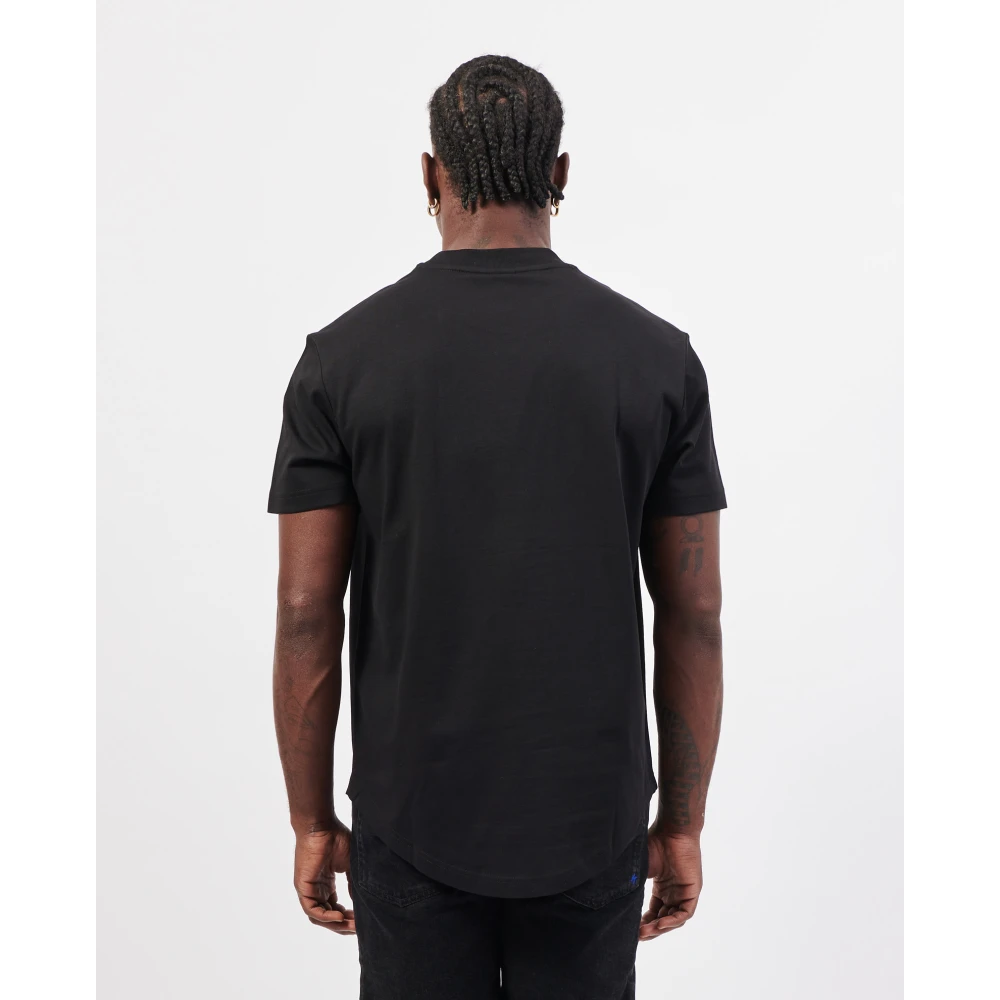 Karl Lagerfeld T-shirts en Polos Zwart Black Heren