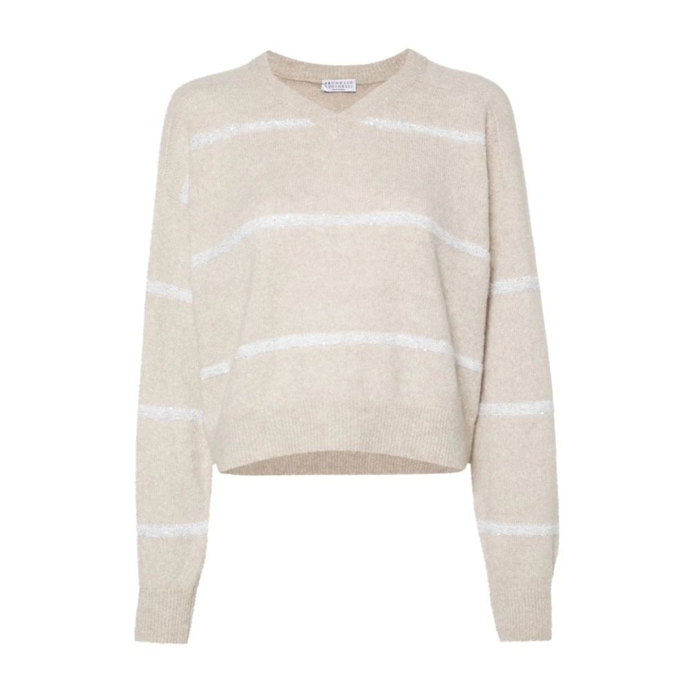 BRUNELLO CUCINELLI Stijlvolle Breisels voor Vrouwen Beige Dames