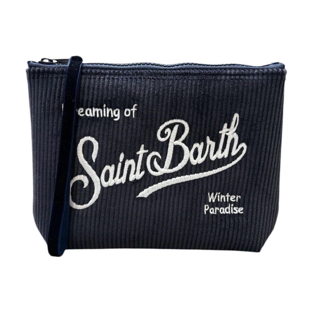 MC2 Saint Barth Dames Accessoire Pouch met Rits Black Dames