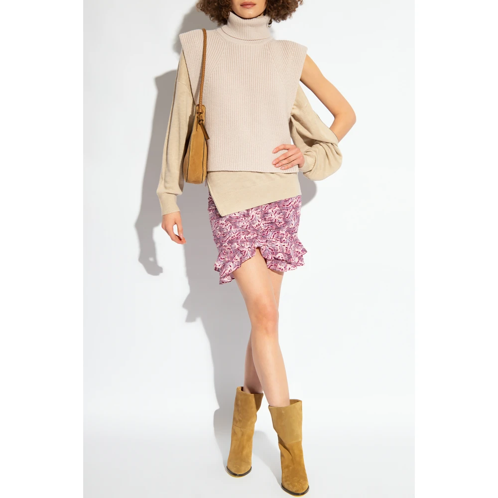 Isabel marant Milendi zijden rok Pink Dames