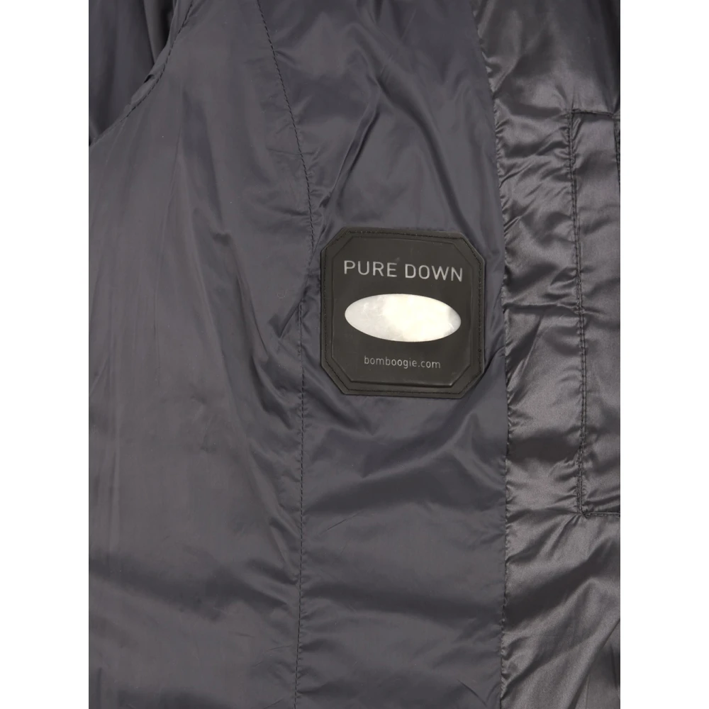 BomBoogie Dames Pufferjas in Sepia Gray Dames