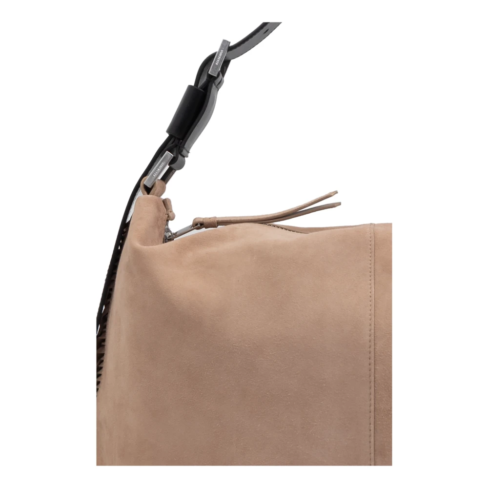 AllSaints Edbury Schoudertas Beige Dames