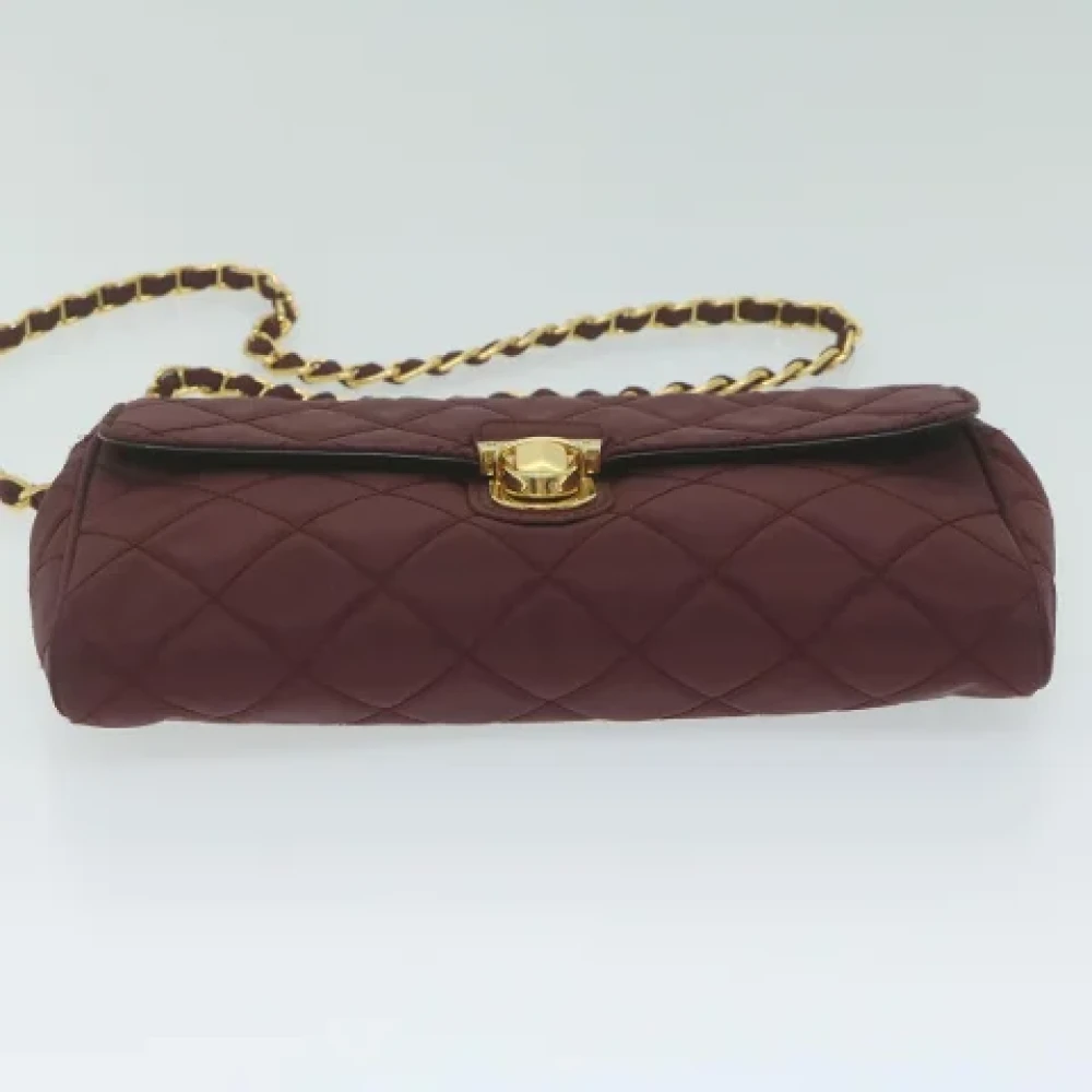 Prada Vintage Pre-owned Fabric prada-bags Red Dames