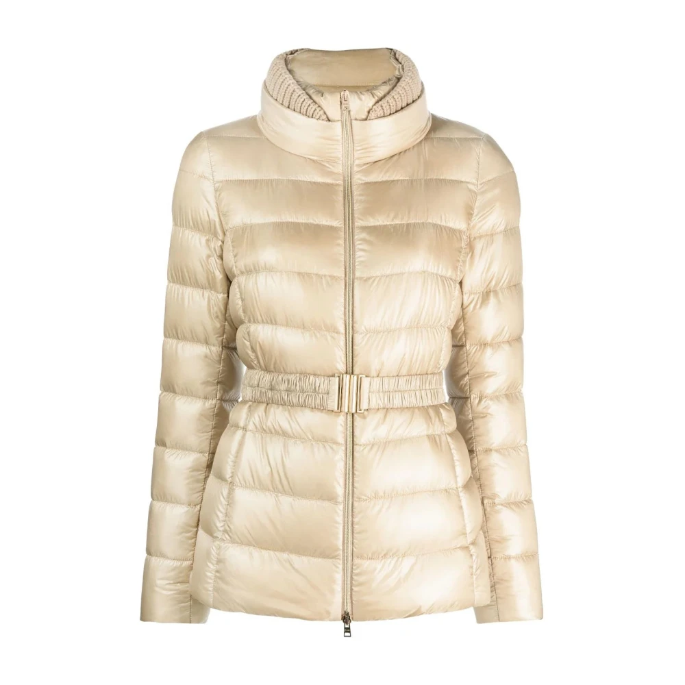 Herno Women's Beige Woven Jacket