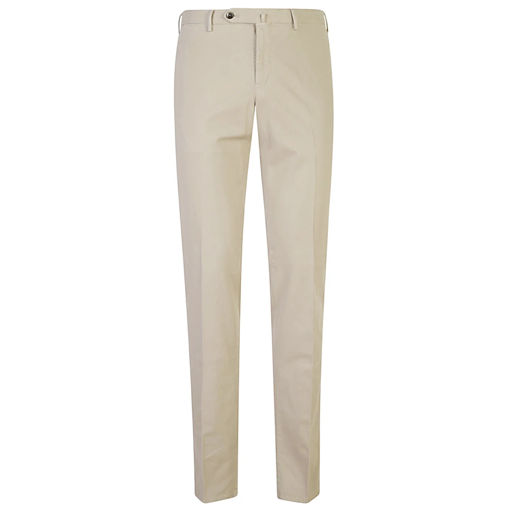 Pt Torino Men's Beige Chinos, L, Trousers Aw24