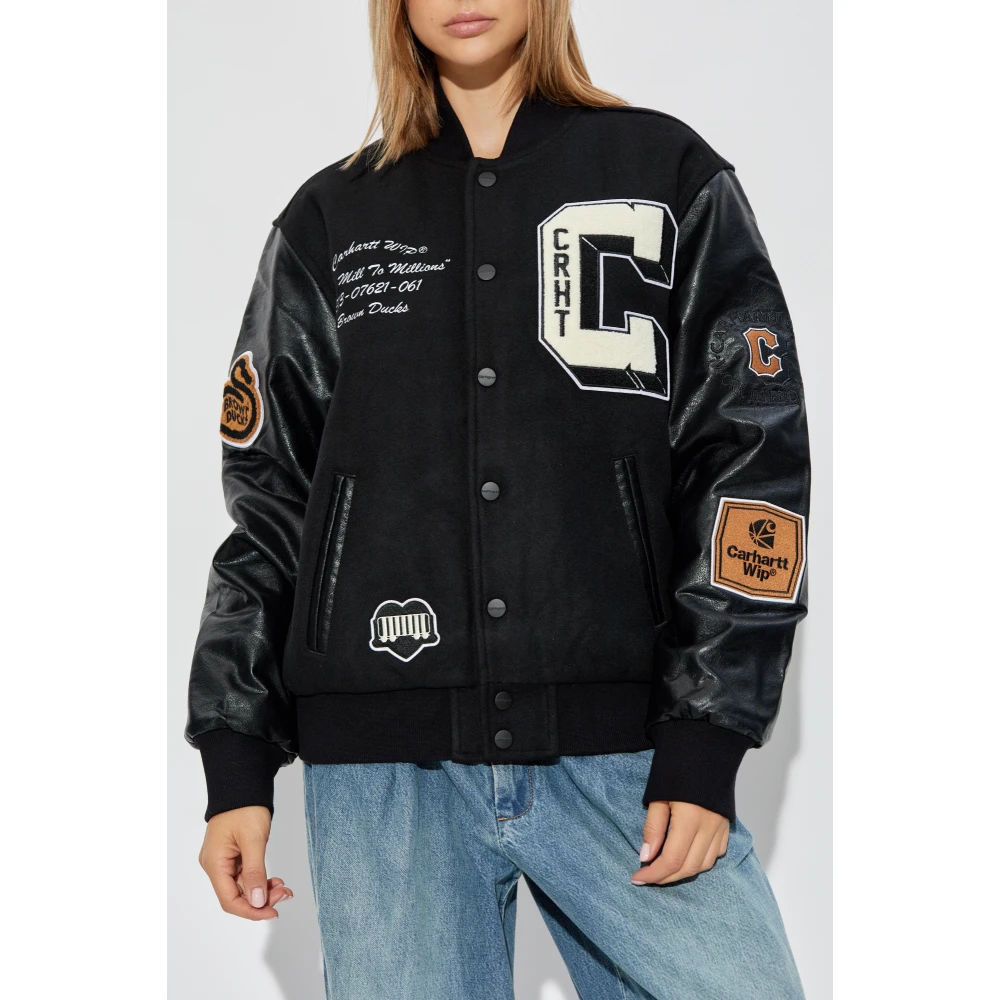 Carhartt WIP bomberjack Black Dames