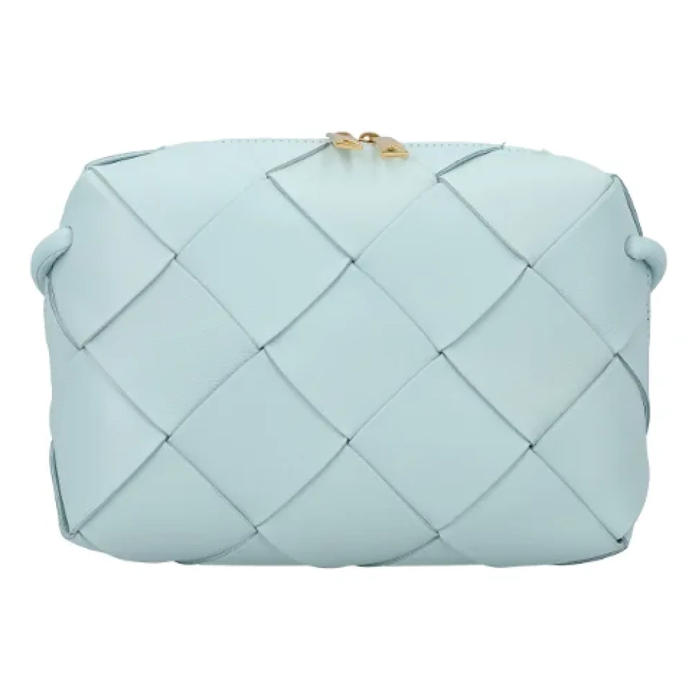 Bottega Veneta Leather shoulder-bags Blue Dames