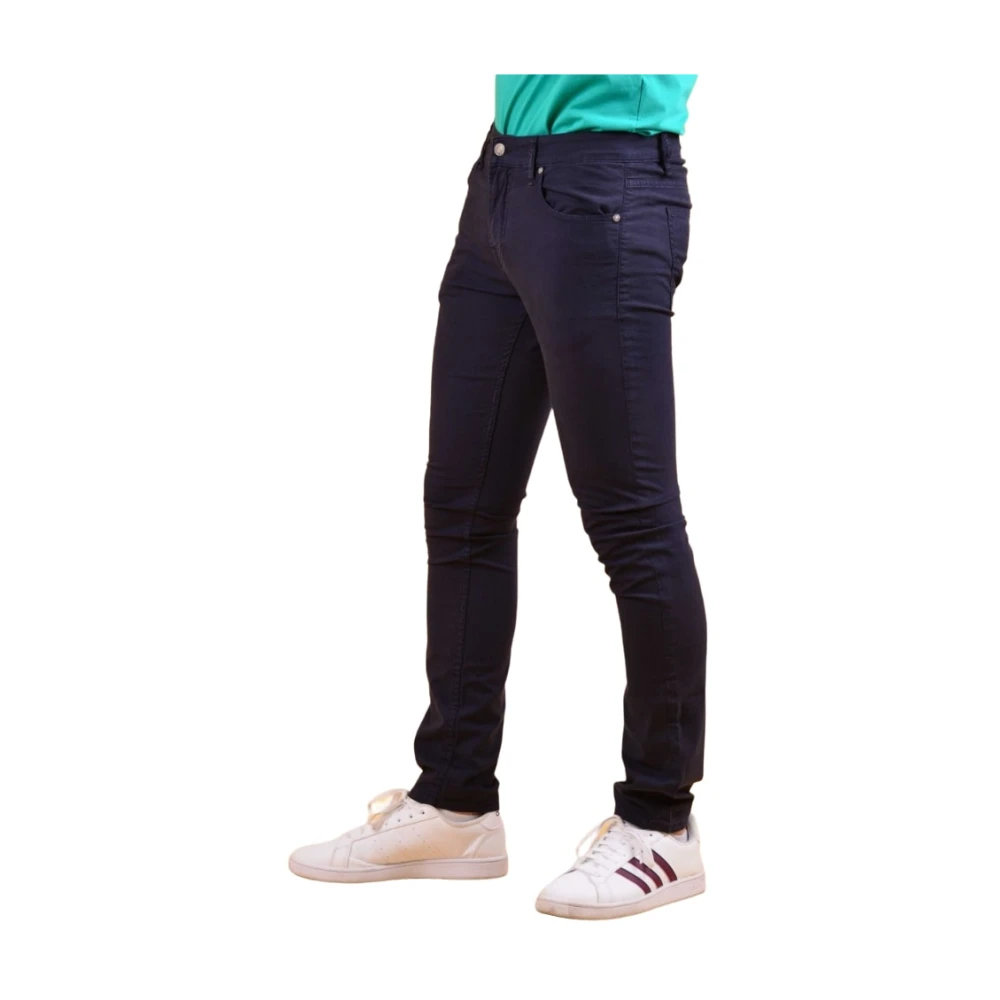 Guess Slim-fit Denim Broek Blue Heren