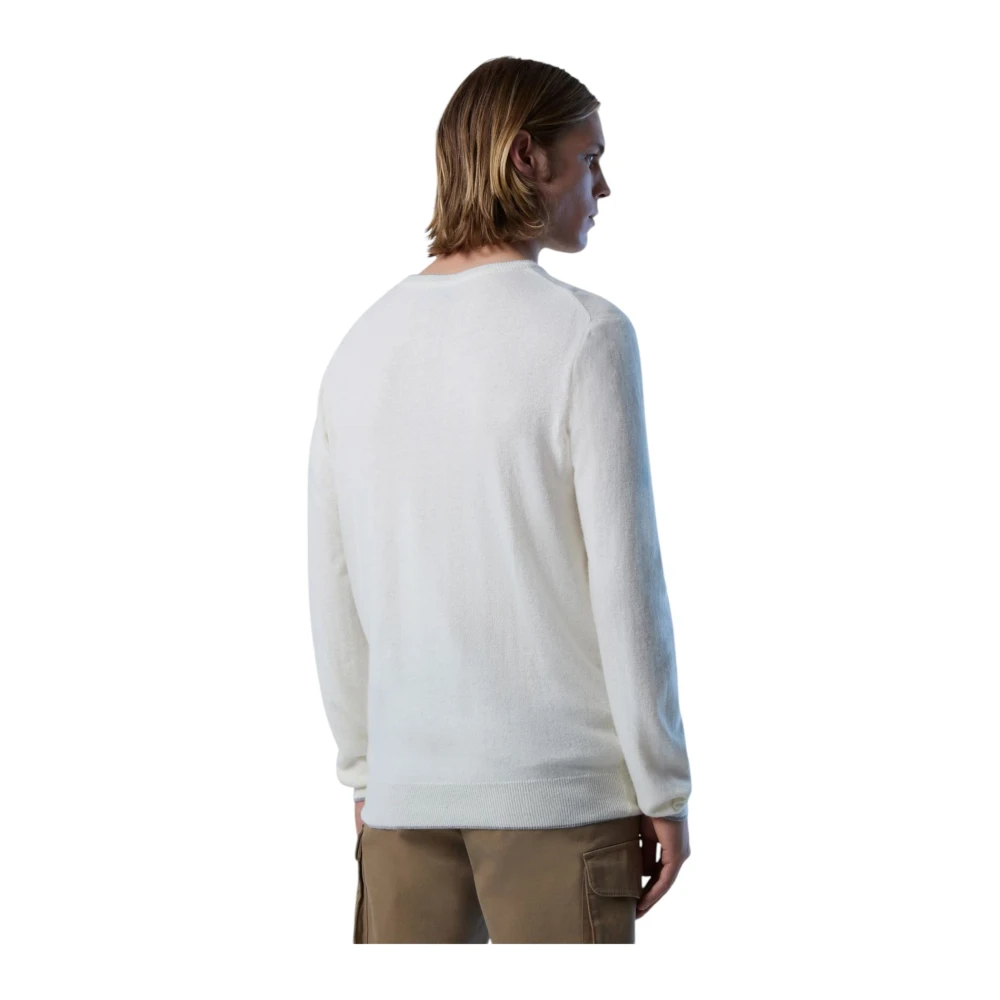 North Sails Trui met ronde hals Beige Heren