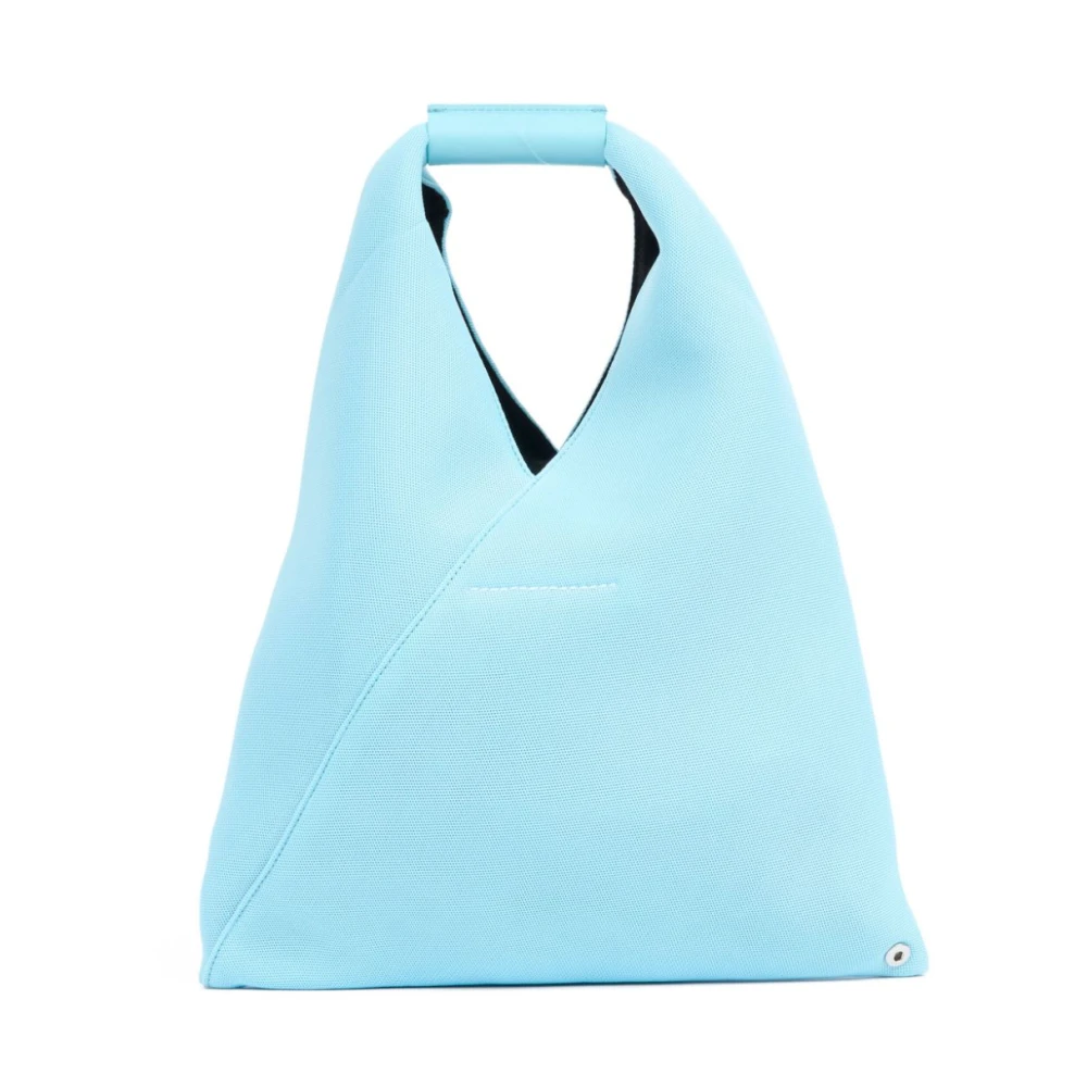 MM6 Maison Margiela Kleine Japanse handtas van mesh Blue Dames