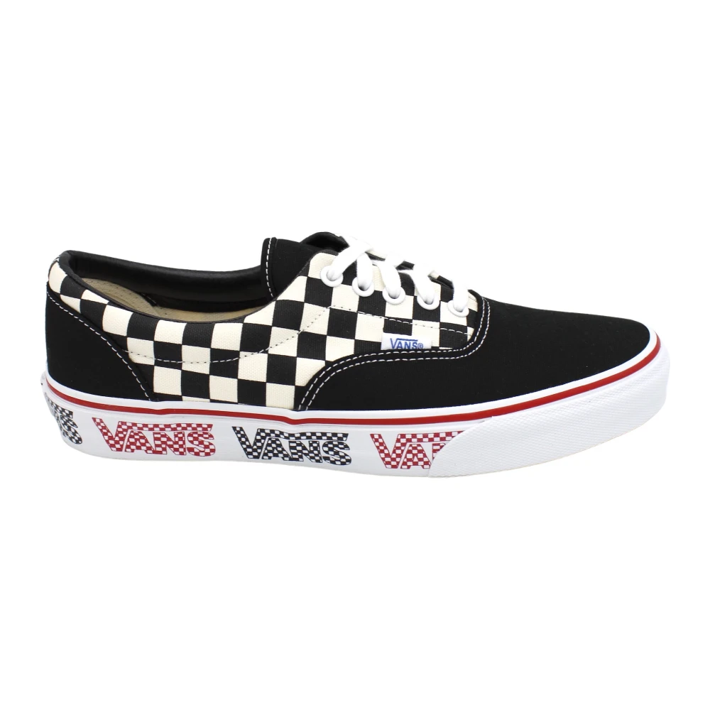 Vans Canvas Veters Rubberen Zool Schoenen Heren Schoenen Zwart