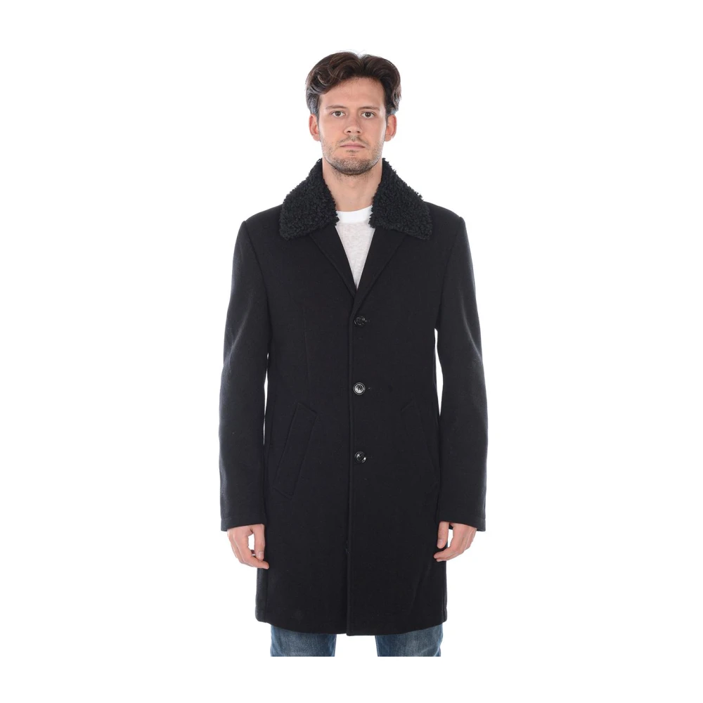 Coats > Single-Breasted Coats - - Daniele Alessandrini - Modalova