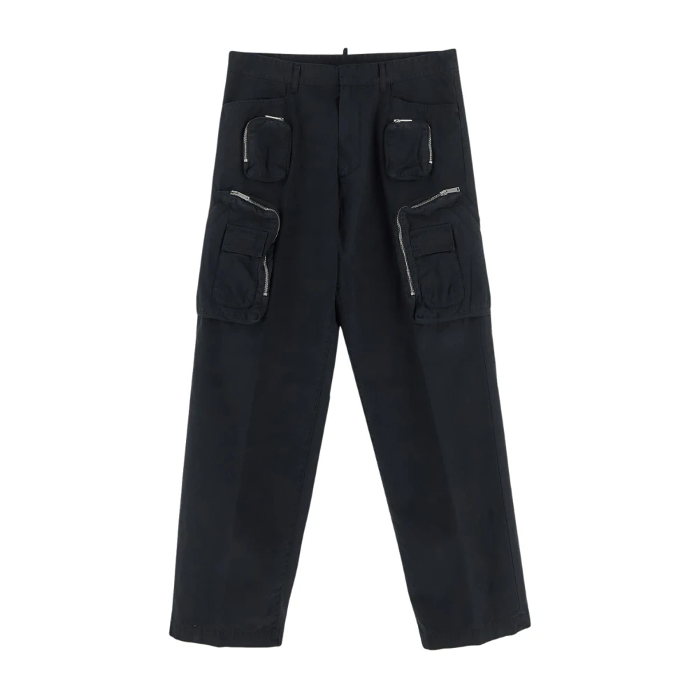 Trousers > Straight Trousers - - Dsquared2 - Modalova