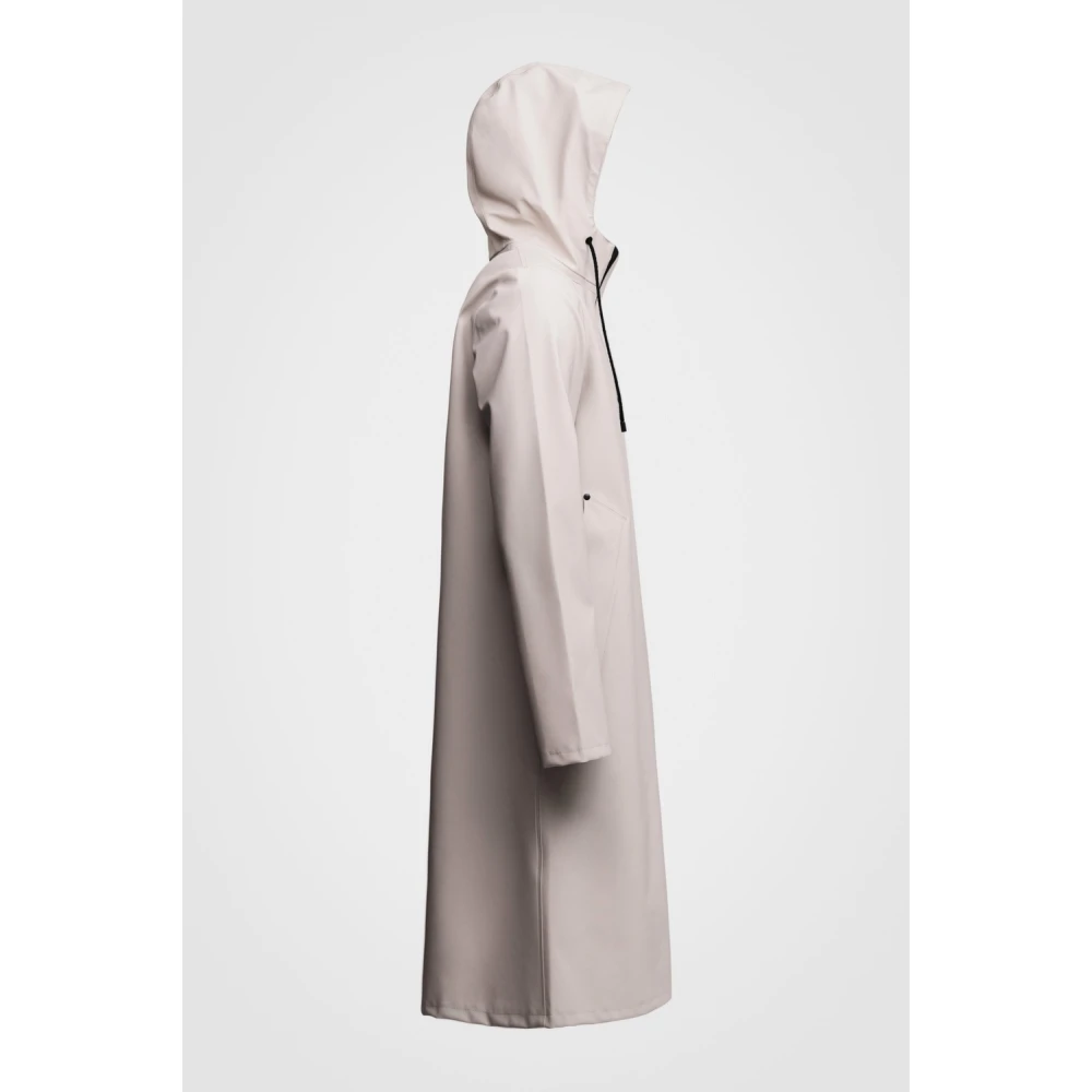 Stutterheim Stedelijke Waterdichte Hooded Parka Beige Heren