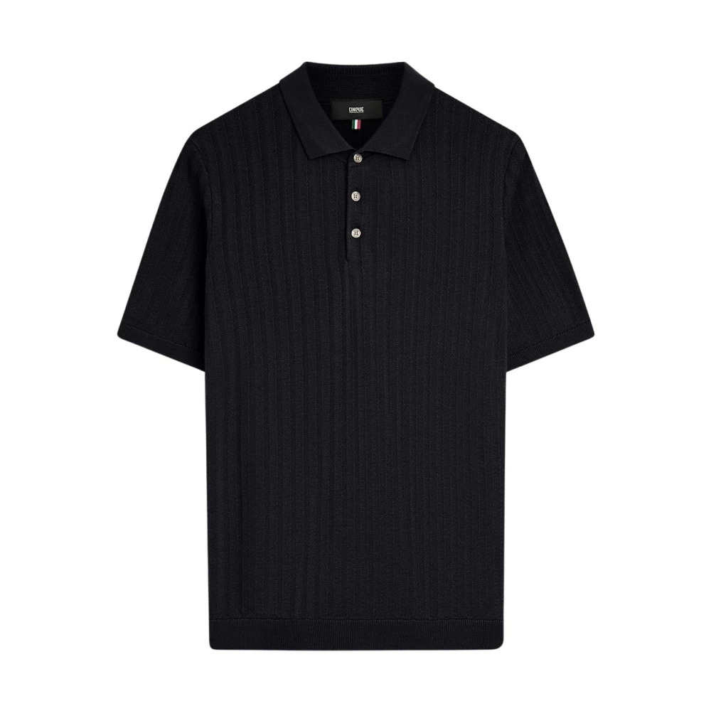 CINQUE Modern Gebreid Shirt met Maritieme Stijl Blue Heren