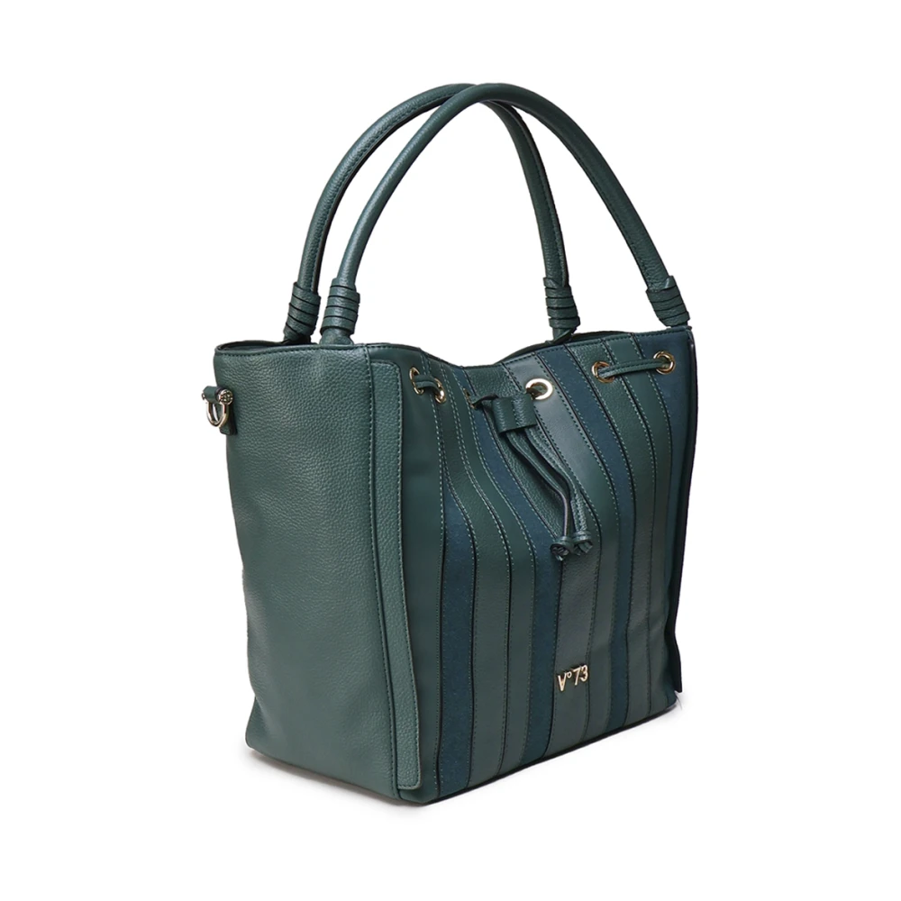 V73 Groene Handtas met Magneetsluiting Green Dames