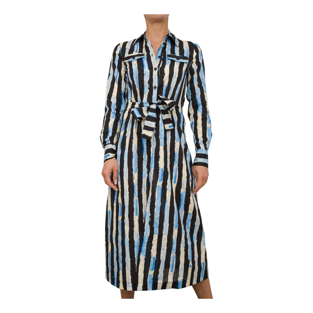Pinko Fantasie Jurk Multicolor Dames