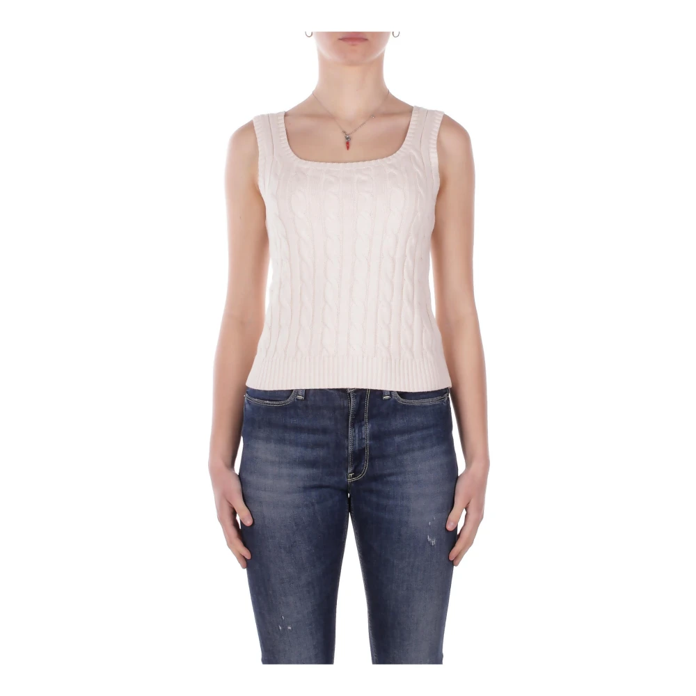 Ralph Lauren Donna Beige Top, S, New,