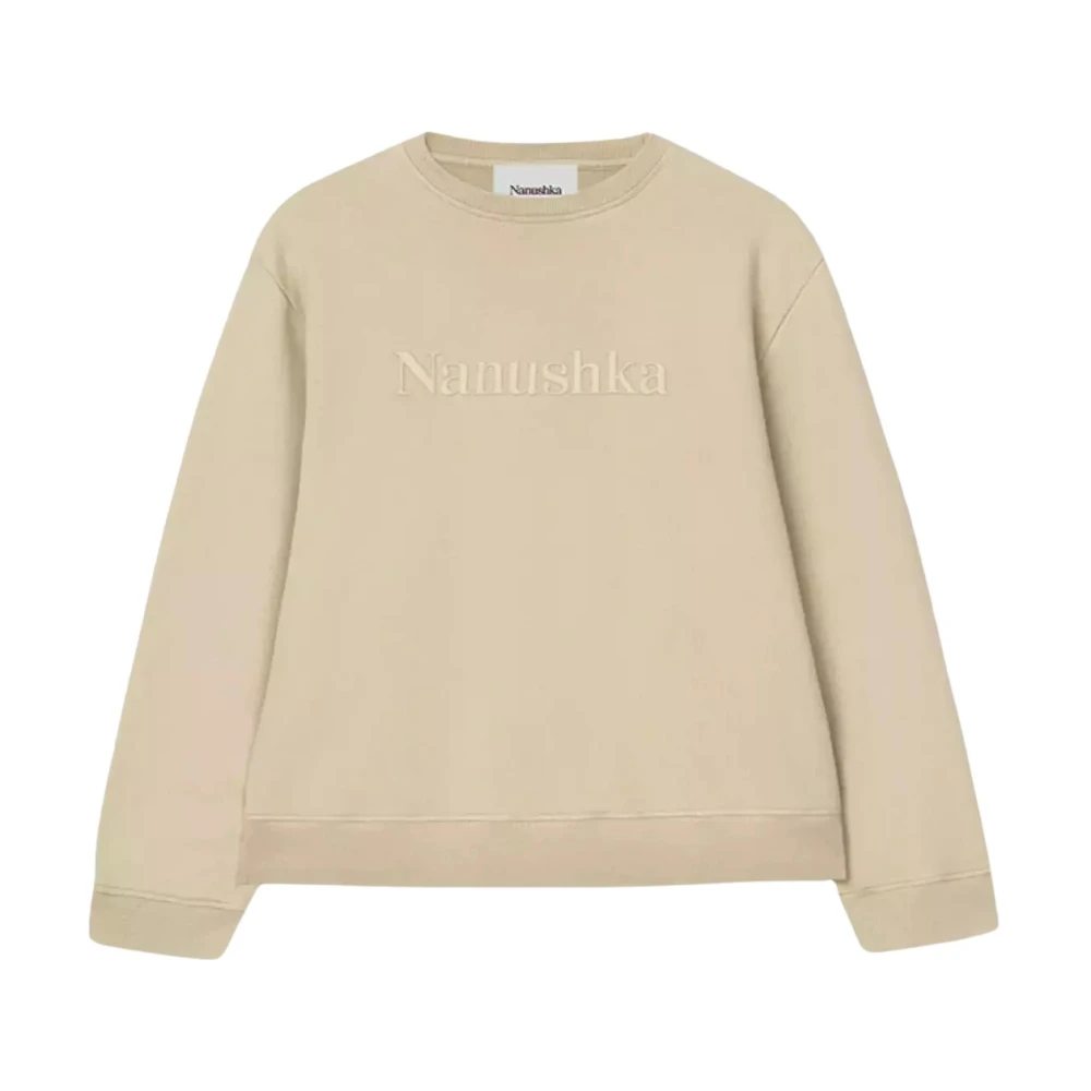 Nanushka Women's Beige Sweatshirts, Xs, Merrit Jacket