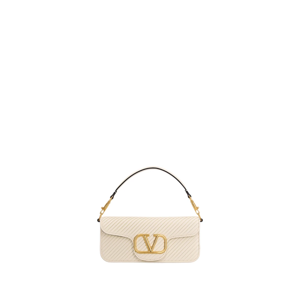 Valentino Garavani Women's Beige Shoulder Bag - Handbags - One Size - Bags