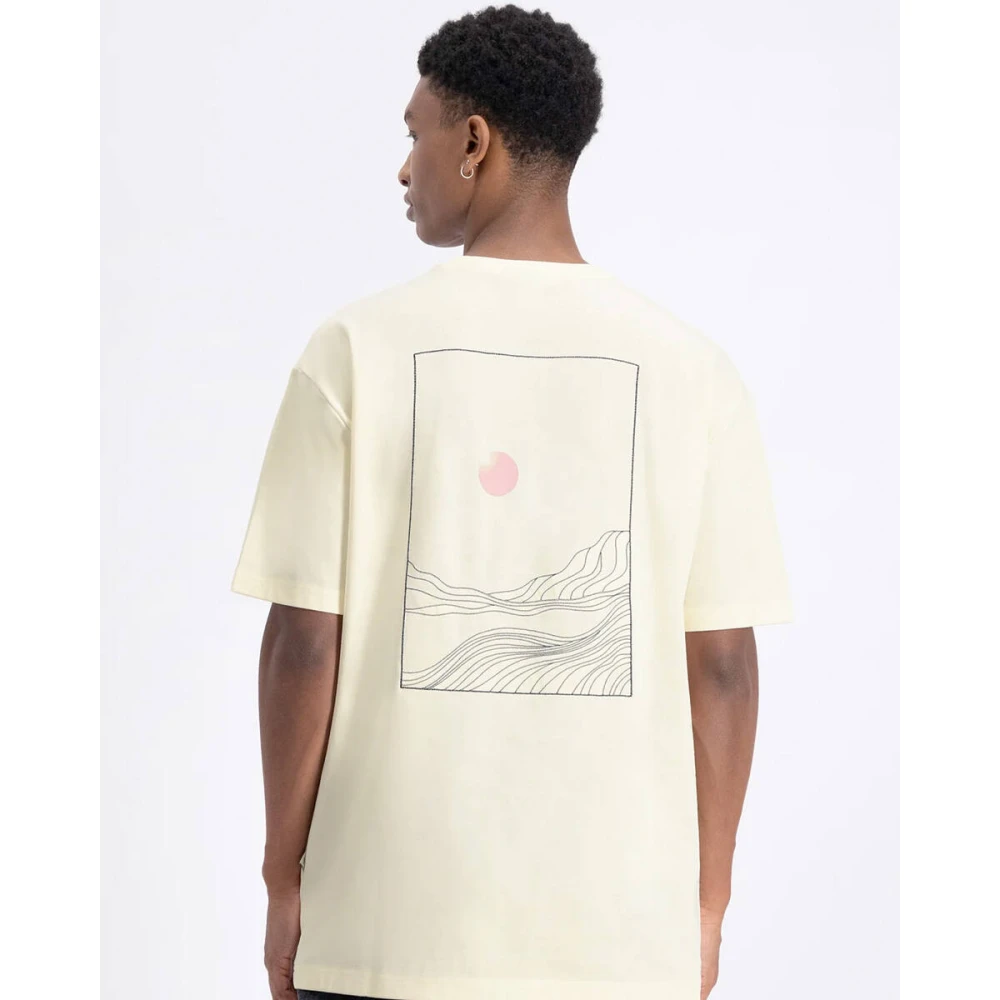 LAW OF THE SEA Nightfall T-shirt korte mouw Beige Heren