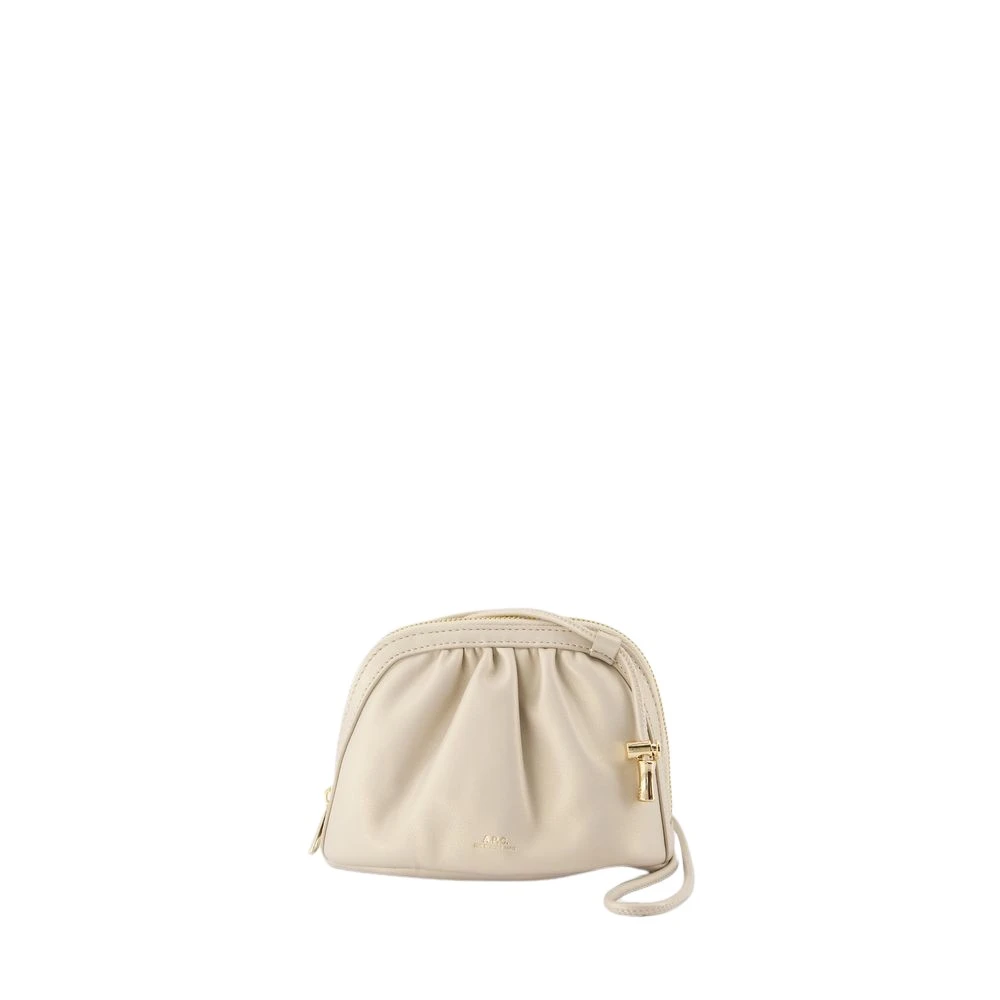 A.p.c. Gouden Kleine Clutch PVC Dubbel Draag Yellow Dames