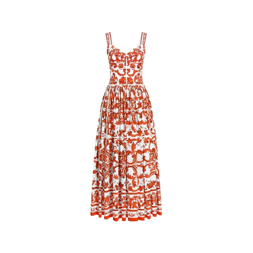 Dolce & Gabbana Donna Multicolor - Abito Midi - Dresses - E - M