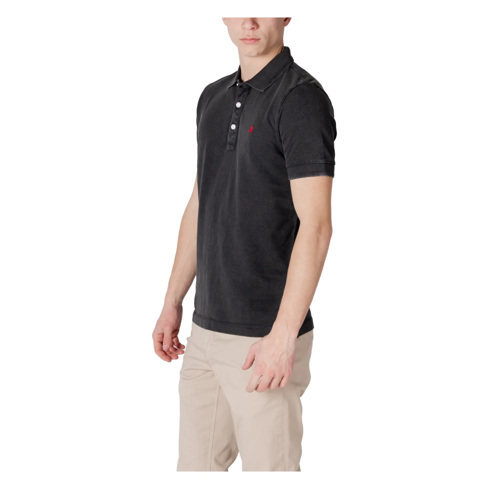 Replay Polo met korte mouwen Black Heren