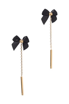 gold-bow-chain-earrings