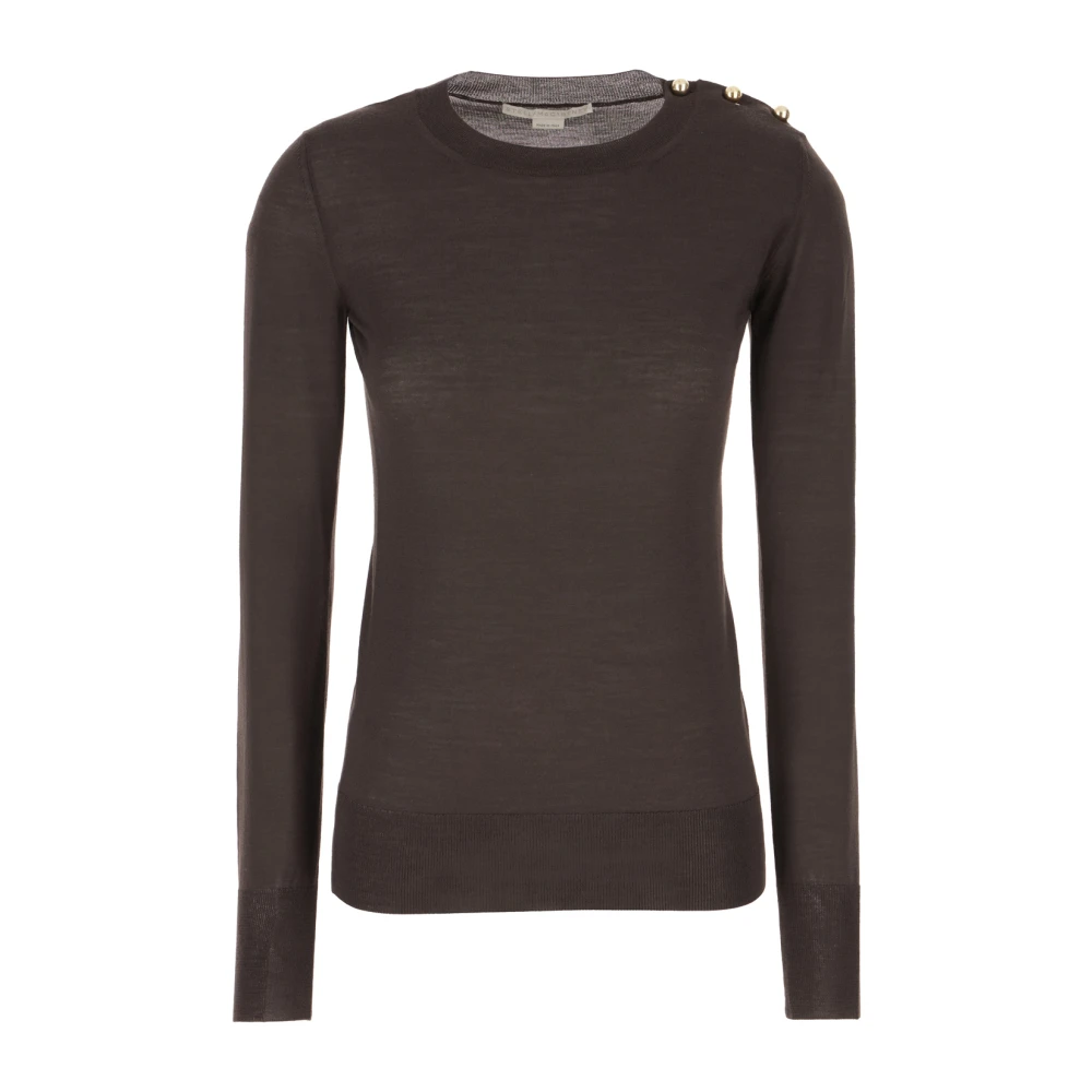 Stella Mccartney Stijlvolle Breigoed Collectie Brown Dames