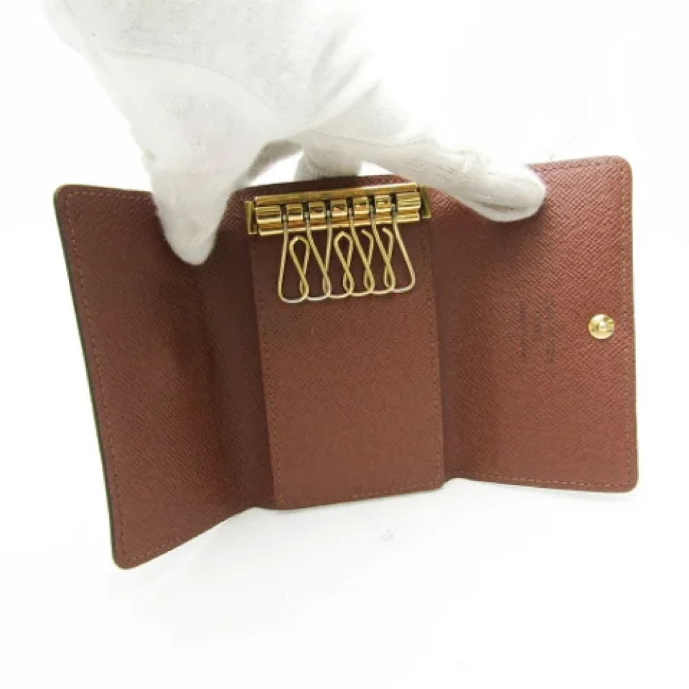 Louis Vuitton Vintage Pre-owned Fabric key-holders Brown Unisex