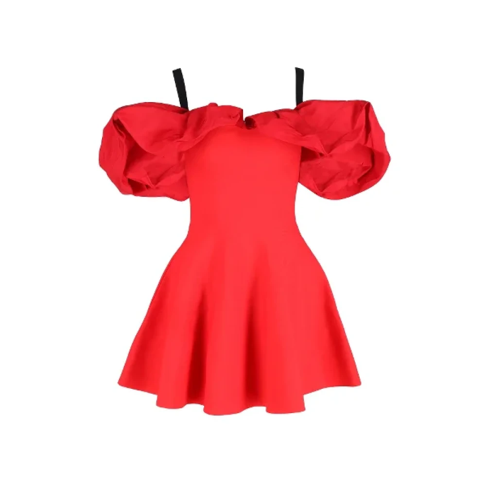 Alexander McQueen Pre-owned Fabric dresses Red Dames