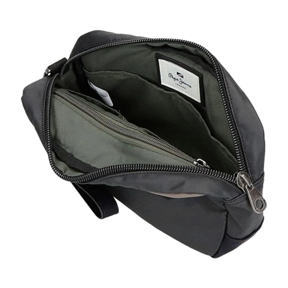 Pepe Jeans Stijlvolle Herenportemonnee Black Heren