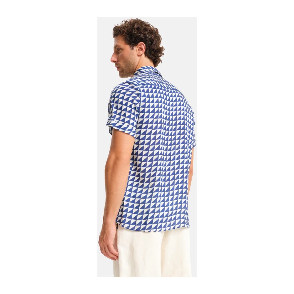 Peninsula Linnen Zomer Overhemd Multicolor Heren