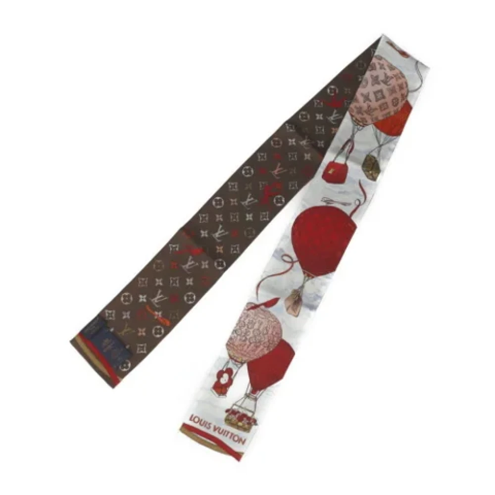 Louis Vuitton Vintage Pre-owned Silk scarves Multicolor Dames